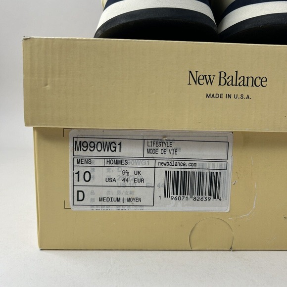 New Balance 990v1 x Teddy Santis MiUSA “Blue Grey” 2024 - Picture 5 of 5